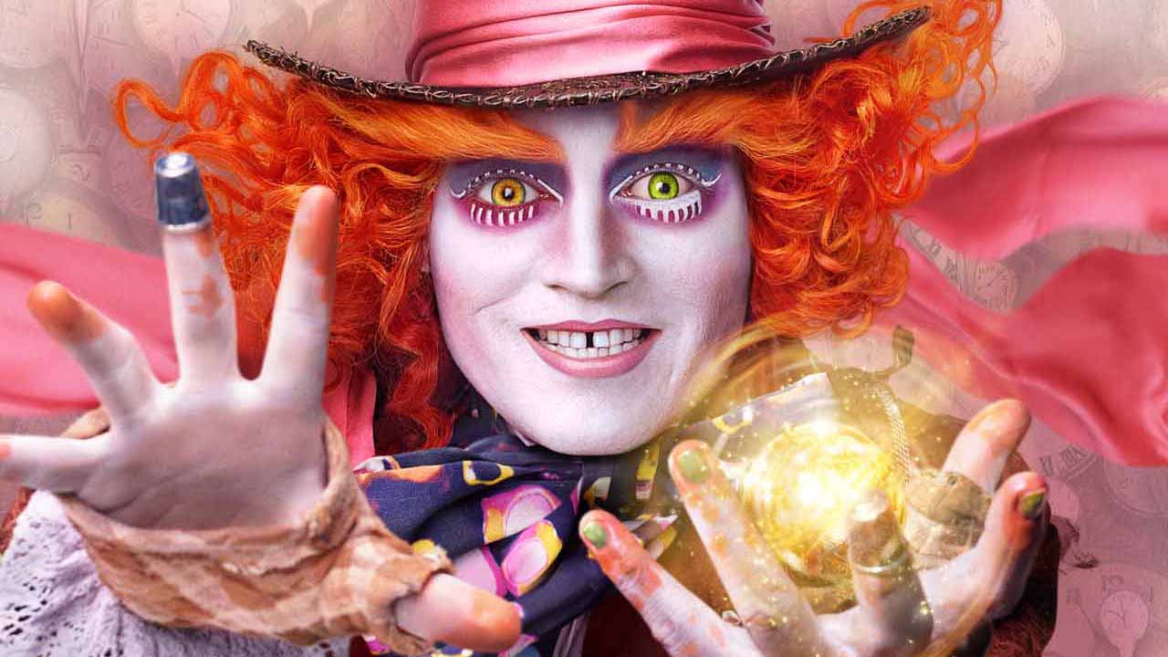 Johnny Depp as the Mad Hatter. (Photo: Walt Disney Pictures)