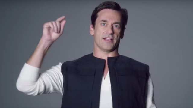 Jon Hamm as Han Solo in ‘Star Wars’ Audition Tapes from ‘SNL’