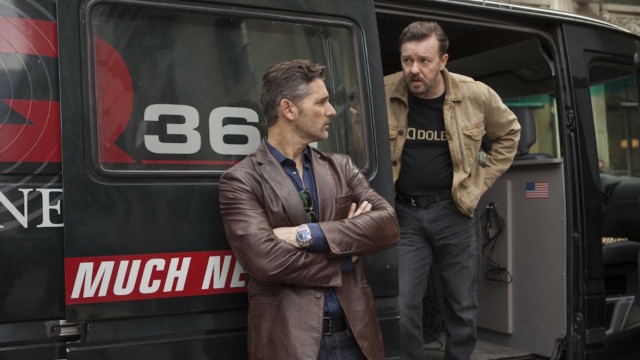Eric Bana and Ricky Gervais star in Special Correspondents.