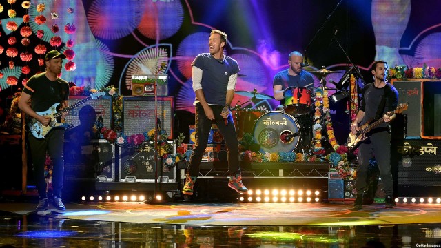 Coldplay in concert (Photo: Kevin Winter / Getty Images)