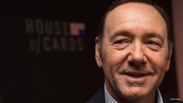 Actor Kevin Spacey arrives at the season 4 premiere screening of the Netflix show “House of Cards” in Washington, DC, on February 22, 2016.