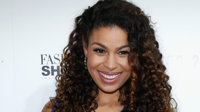 Grammy-Nominated Sony Music Recording Artist, Jordin Sparks arrives for a public performance on the runway at Fashion Show Las Vegas on August 15, 2015 in Las Vegas, Nevada.