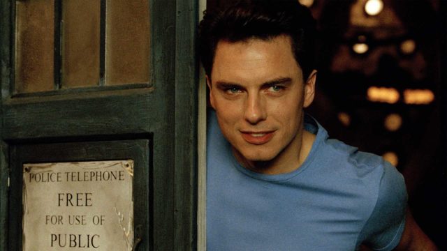 Captain Jack in the TARDIS (Photo: BBC)