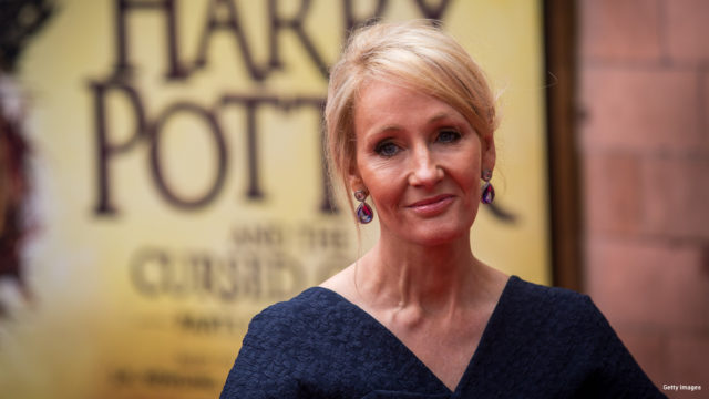 J. K. Rowling attends the press preview of “Harry Potter & The Cursed Child” at Palace Theatre on July 30, 2016 in London, England. Harry Potter and the Cursed Child, is a two-part West End stage play written by Jack Thorne based on an original new story by Thorne, J.K. Rowling and John Tiffany.