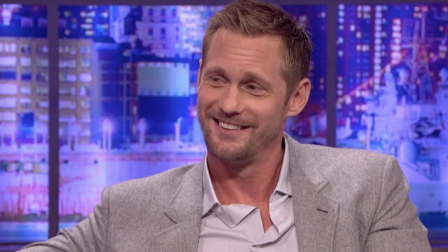 Alexander Skarsgard on The Jonathan Ross Show on October 1, 2016