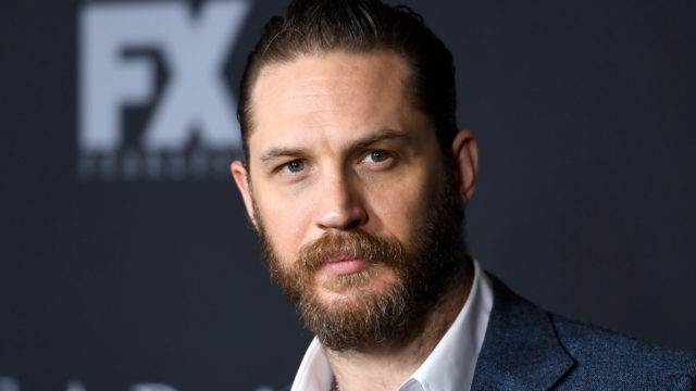 Actor Tom Hardy attends the premiere of FX’s “Taboo” at DGA Theater on January 9, 2017 in Los Angeles, California.
