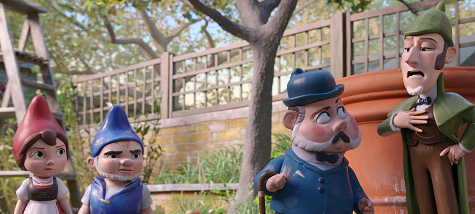 WATCH Sherlock Holmes Gets a Gnome Makeover in New Trailer for ‘Gnomeo