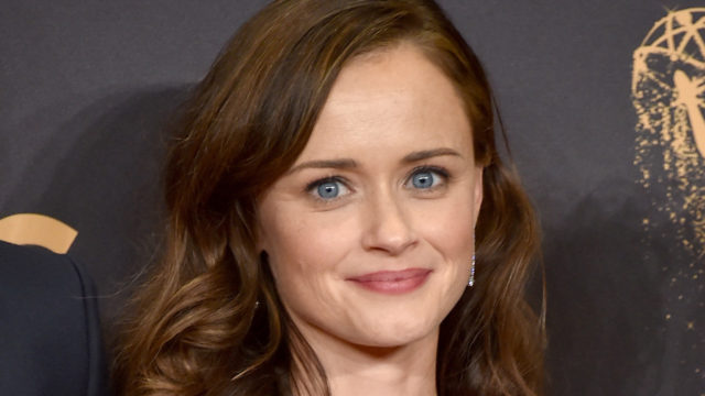 Actor Alexis Bledel of ‘The Handmaid’s Tale,’ winner of the Outstanding Drama Series award, poses in the press room during the 69th Annual Primetime Emmy Awards at Microsoft Theater on September 17, 2017 in Los Angeles, California.