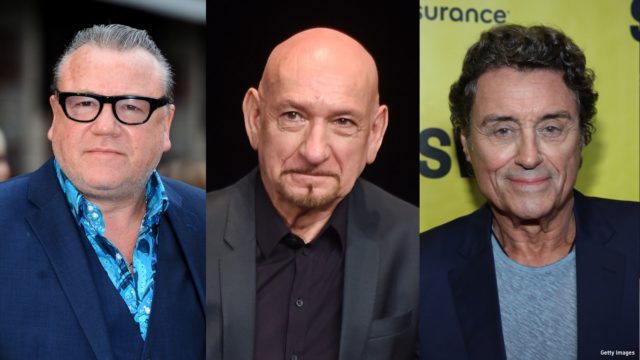 Composite photo of Ray Winstone, Sir Ben Kingsley, and Ian McShane