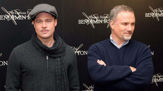 US actor Brad Pitt (L), starred in The C