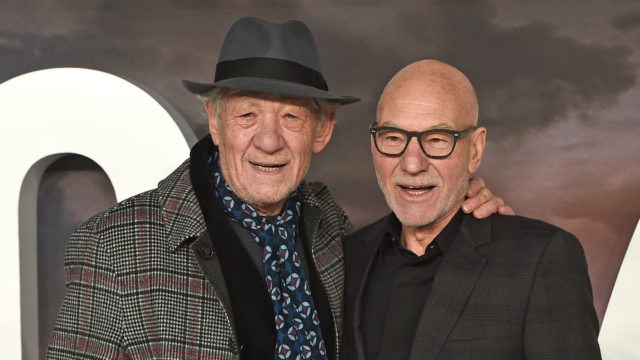 Sir Ian McKellen Sir Patrick Stewart