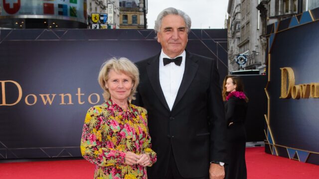 Jim Carter and Imelda Staunton
