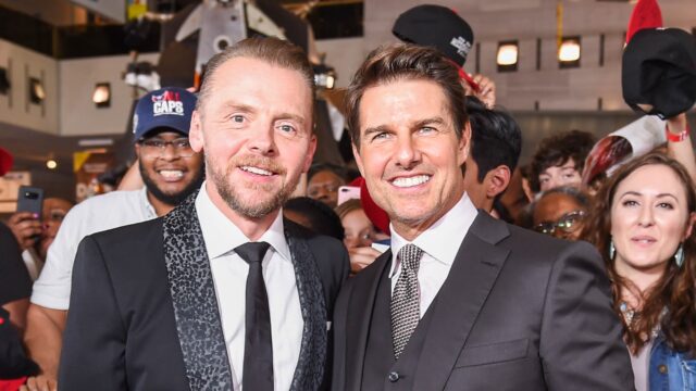 Simon Pegg Tom Cruise