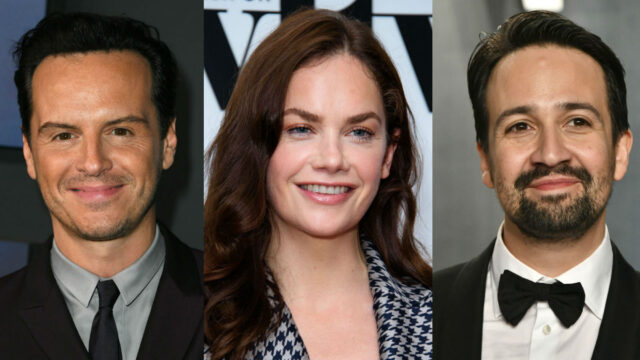 Andrew Scott Ruth Wilson Lin Manuel Miranda 2