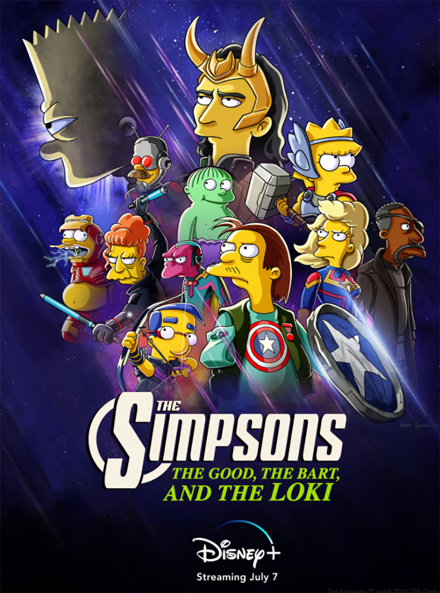 Tom Hiddleston Is Entering 'The Simpsons' Universe as Marvel's Loki |  Anglophenia | BBC America