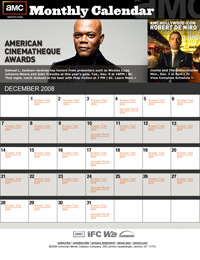 Sign-Up for the AMC Monthly Calendar