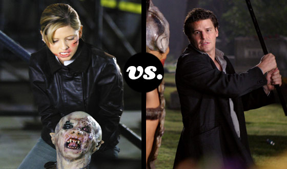 Monster Hunter Tournament, Round 2 – Buffy (No. 1) vs. Angel (No. 9)