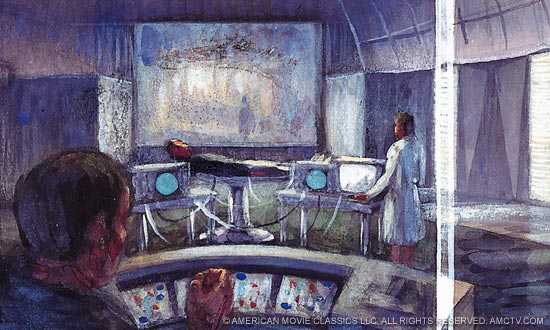 <em>The Prisoner</em> 1960s Production Design Sketches