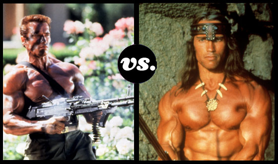 Arnold Vs. Arnold! Schwarzeneggers Face Off, Tournament-Style