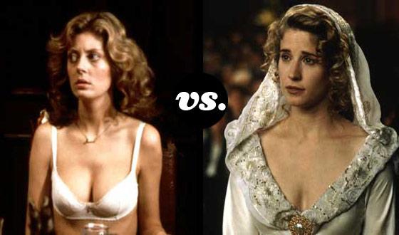 Horror Brides Tourney, Round Two: <em>The Rocky Horror Picture Show</em> (No. 2)</em> vs. <em>So I Married an Axe Murderer</em> (No. 7)