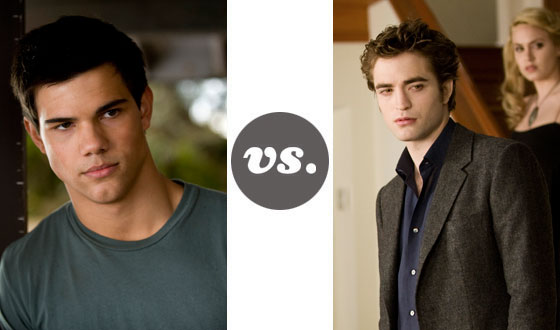 One on One – Vampire (Robert Pattinson) Versus Werewolf (Taylor Lautner)