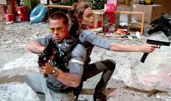 The Couples of <em>Mr. & Mrs. Smith</em> and <em>Bonnie and Clyde</em> Keep Romance Alive With Violence