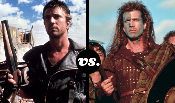 Mad Max and William Wallace Battle in a Tourney of Mel Gibson’s Toughest Characters