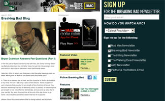 The <em>Breaking Bad</em> Newsletter Delivers All the Latest to Your Inbox. Sign Up Today!
