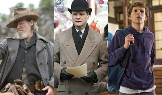 <em>The King’s Speech</em>, <em>True Grit</em>, and <em>The Social Network</em> Lead Oscar Noms – Who Should Win?