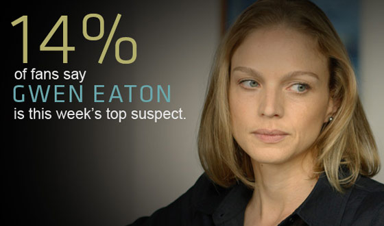 <em>The Killing</em> Suspect Tracker: Week Two Results