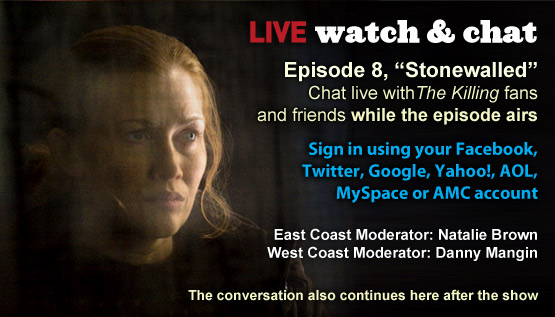 Watch & Chat About <em>The Killing</em> Episode 8 This Sunday Night