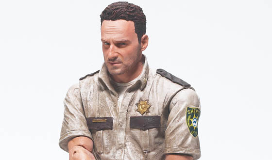 walking dead rick grimes action figure