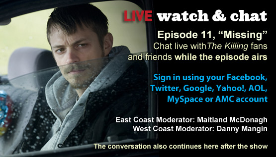 Watch & Chat About <em>The Killing</em> Episode 11 This Sunday Night