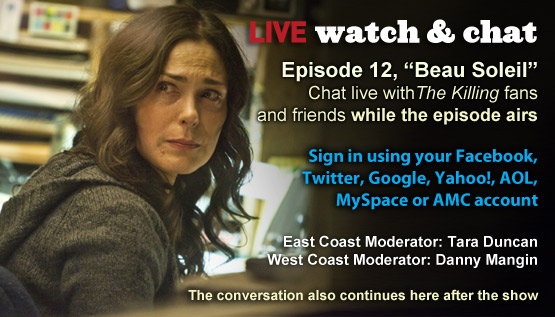 Watch & Chat About <em>The Killing</em> Episode 12 This Sunday Night