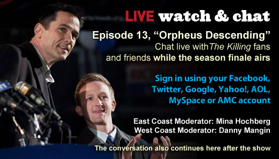 Watch & Chat About <em>The Killing</em> Season Finale This Sunday Night