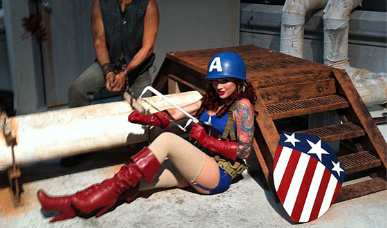 Photos – The Where’s Merle? Twitter Contest at Comic-Con