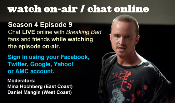 Chat Online While Watching Season 4 Episode 9 On-Air This Sunday Night