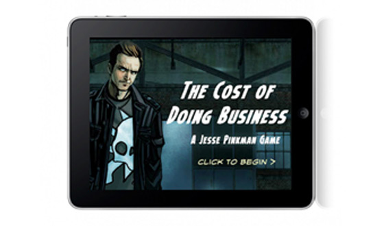 The Cost of Doing Business Graphic Novel Game Now Available for iPad
