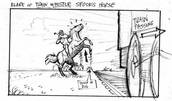 Photos – <em>Hell on Wheels</em> Train Race Storyboards