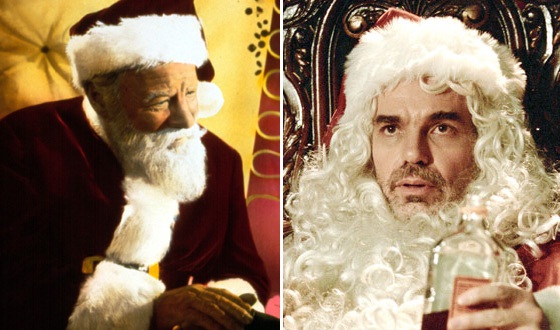 Is Your Ideal Movie Santa Naughty Like Billy Bob Thornton or Nice Like Edmund Gwenn?