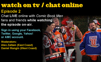 Chat Online While Watching Episode 2 of <em>Comic Book Men</em> This Sunday Night