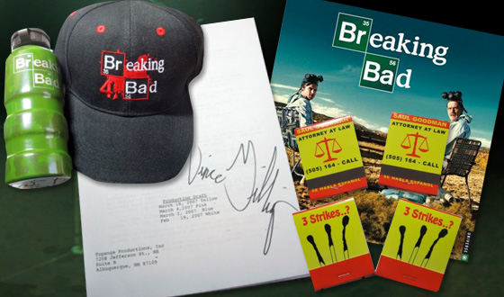 <em>Breaking Bad</em> Contributes Items for Auction to Benefit the Leukemia and Lymphoma Society