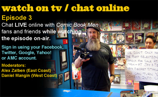 Chat Online While Watching Episode 3 of <em>Comic Book Men</em> This Sunday Night