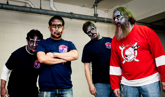 Photos – The Comic Book Men as Zombies