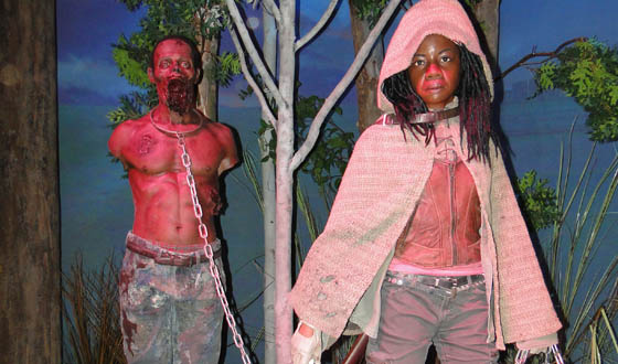 AMC’s <em>The Walking Dead</em> Booth at Comic-Con 2012 Lets You Be Michonne’s Pet Walker