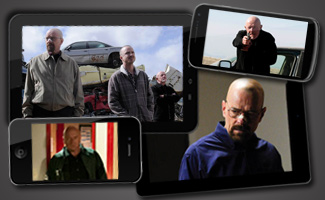 Now on Android, iPhone, iPad and Kindle Fire – <em>Breaking Bad</em> Season 5 Premiere Episode
