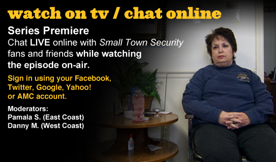 Chat Online About the <em>Small Town Security</em> Series Premiere This Sunday Night