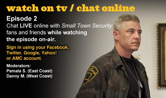 Chat Online About <em>Small Town Security</em> Episode 2 This Sunday Night