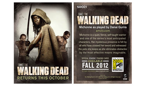 Comic-Con Attendees Dressed as Zombies Will Get Exclusive <em>The Walking Dead</em> Trading Card