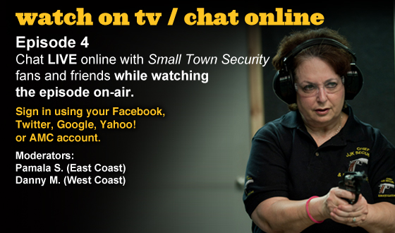 Chat Online About <em>Small Town Security</em> Episode 4 This Sunday Night